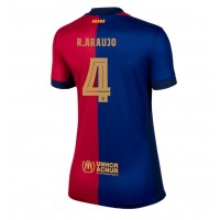 Barcelona Ronald Araujo #4 Domáci Ženy futbalový dres 2024-25 Krátky Rukáv